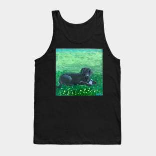 Black Lab Tank Top